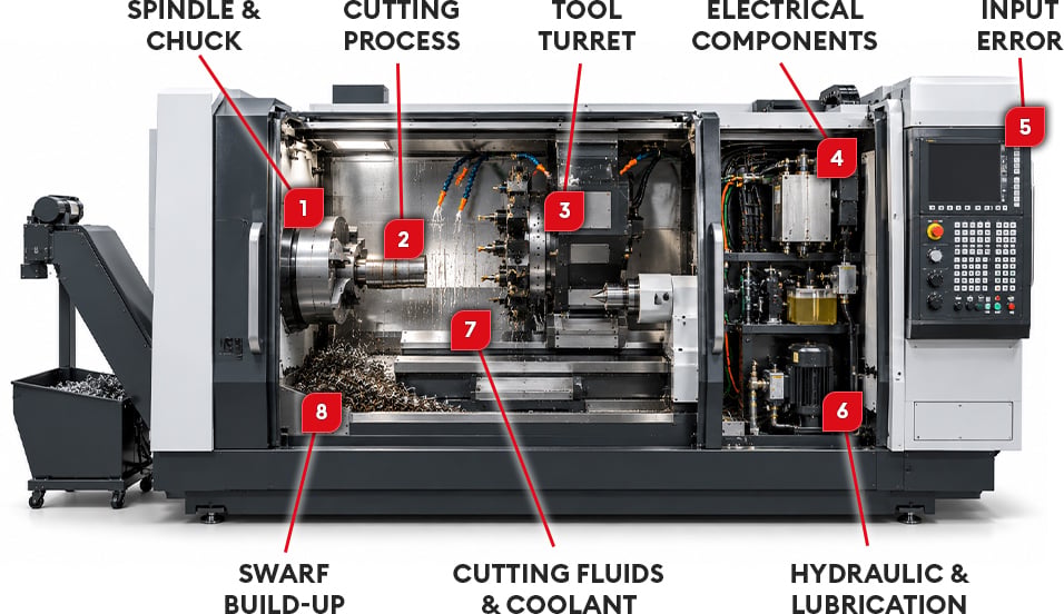 Fire Risk Areas - CNC Machine 3