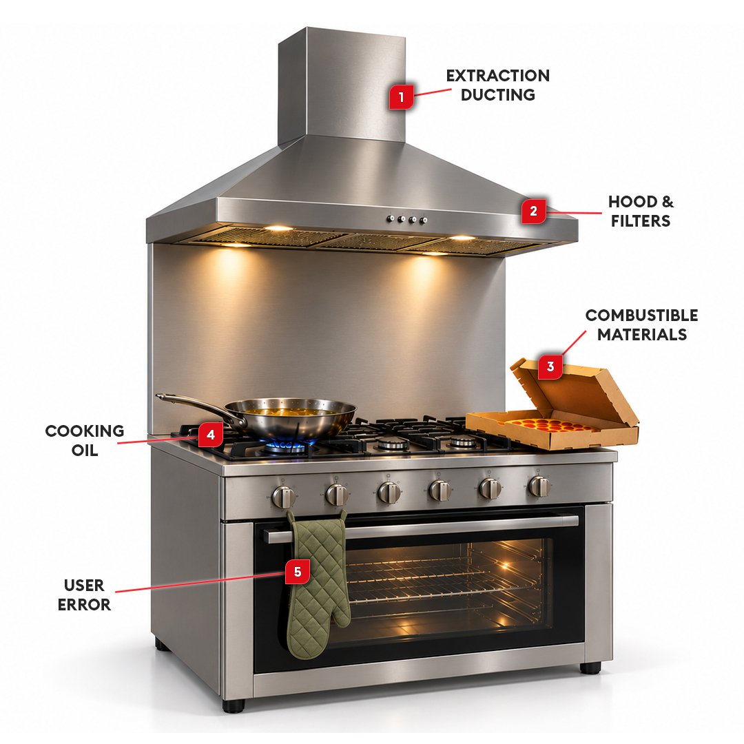 Fire Risk Areas - Kitchen