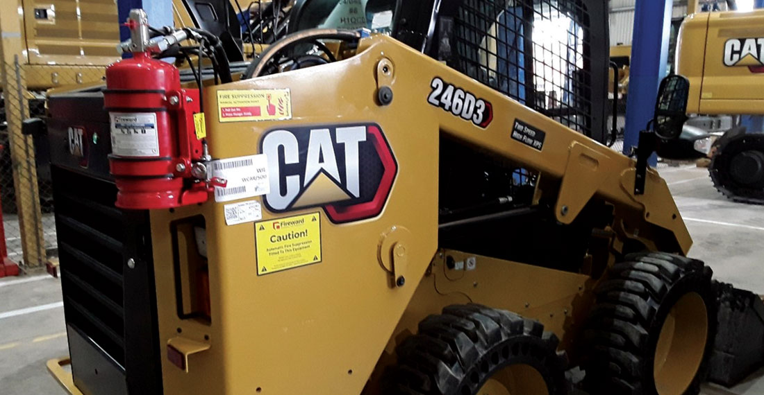 Fireward-automatic-fire-suppression-install-Caterpillar-246-05